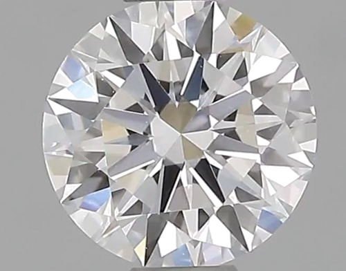 0.5 carat D-VVS2 Excellent cut Natūralus Round Deimantas (1)