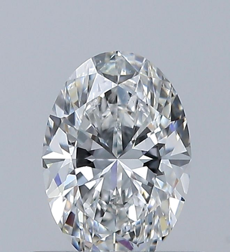 0.5 carat F-SI1 Natūralus Oval Deimantas (1)