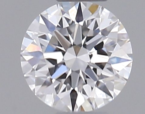 0.22 carat D-VVS1 Excellent cut Natūralus Round Deimantas (1)