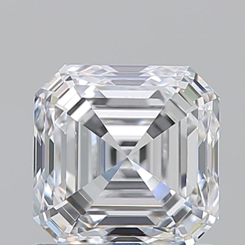 1.51 carat D-VS2 Natūralus Asscher Deimantas (1)