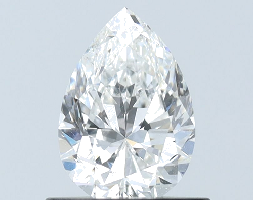 0.7 carat G-SI2 Natūralus Pear Deimantas (1)