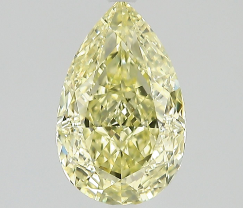 1.06 carat Fancy Light Yellow-VS1 Natūralus Pear Deimantas (1)