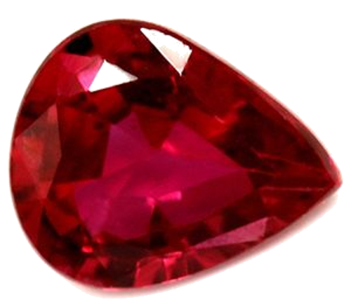 0.6 carat RED Pear Rubinas (1)