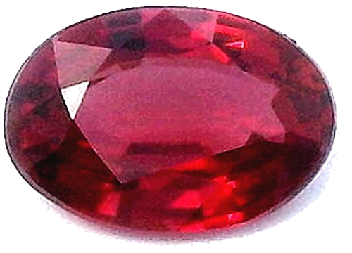 0.56 carat RED Oval Rubinas (1)