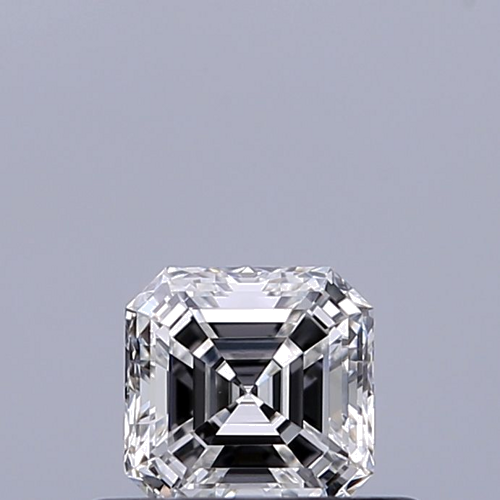 0.36 carat F-VVS2 Natūralus Asscher Deimantas (1)