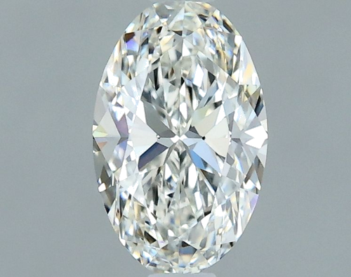 0.7 carat H-VVS1 Natūralus Oval Deimantas (1)