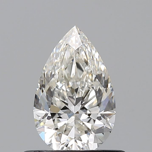 0.61 carat H-VVS1 Natūralus Pear Deimantas (1)