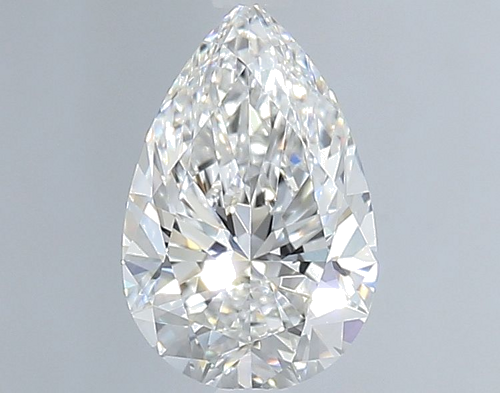 1.0 carat E-VS2 Natūralus Pear Deimantas (1)