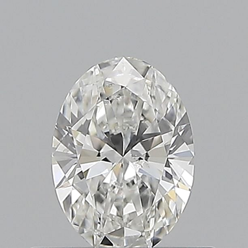 0.5 carat F-SI2 Natūralus Oval Deimantas (1)