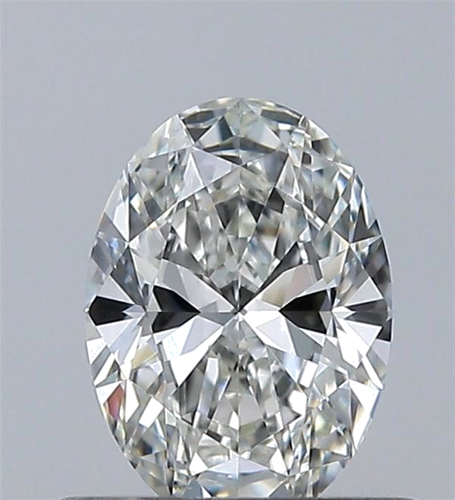 0.51 carat H-VVS2 Natūralus Oval Deimantas (1)
