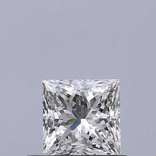 0.52 carat G-VVS2 Natūralus Princess Deimantas (1)