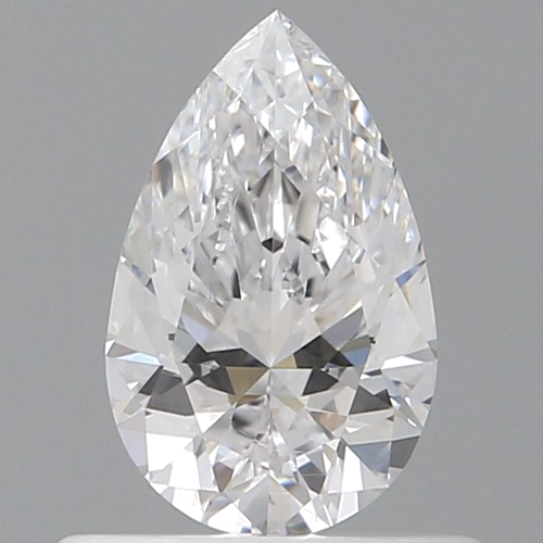 0.51 carat D-VVS1 Natūralus Pear Deimantas (1)