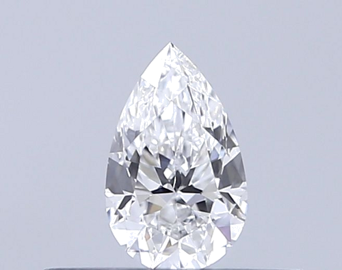 0.23 carat F-VS1 Natūralus Pear Deimantas (1)