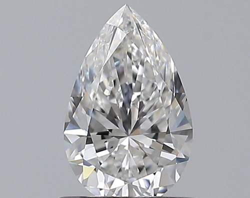 0.75 carat E-VVS2 Natūralus Pear Deimantas (1)