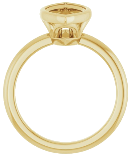 Sužadėtuvių Žiedas „Bezel-Set“ 14k yellow gold Marquise 15mm x 7mm (2)