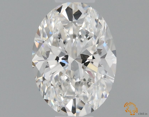 0.5 carat G-VVS1 Natūralus Oval Deimantas (1)