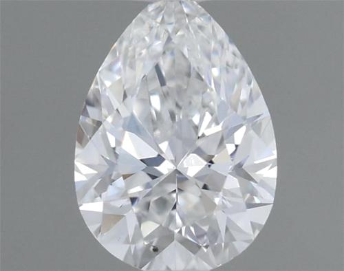 0.43 carat D-VS2 Natūralus Pear Deimantas (1)