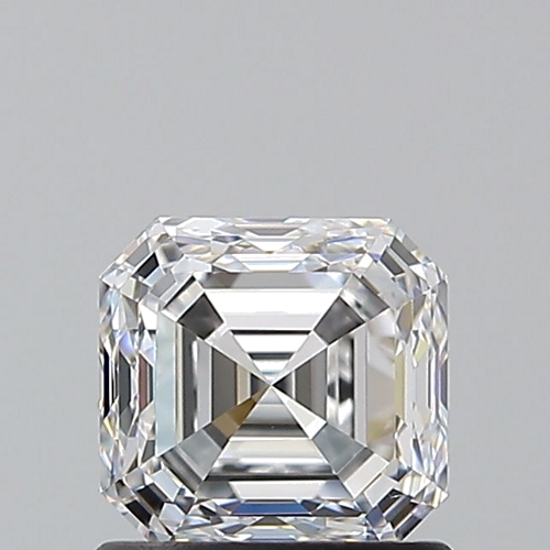 1.0 carat E-VS1 Natūralus Asscher Deimantas (1)