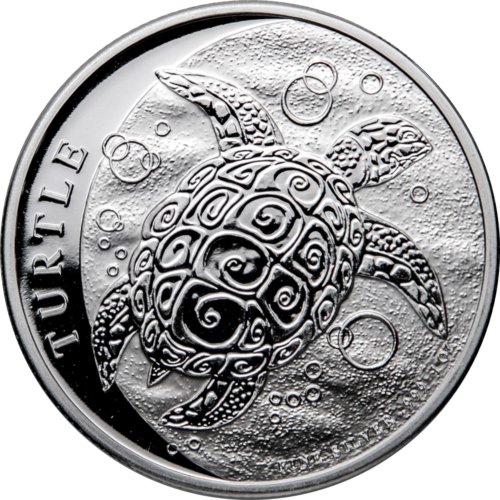 1 oz Hawksbill Turtle 2021 Niue silver coin (1)