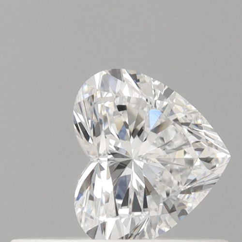 0.32 carat D-IF Natūralus Heart Deimantas (1)