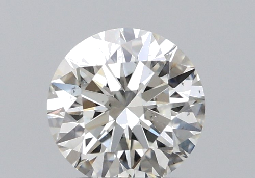 0.44 carat I-SI1 Excellent cut Natūralus Round Deimantas (1)