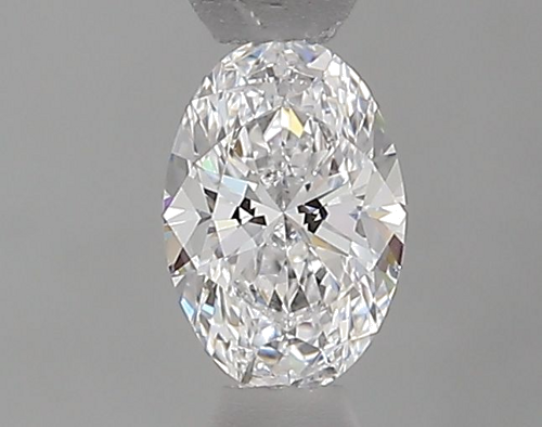 0.4 carat D-VS1 Natūralus Oval Deimantas (1)