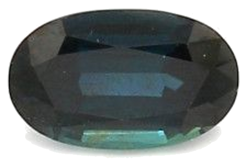 0.83 carat BLUE BRILLIANTSTEP cut Oval Safyras (1)