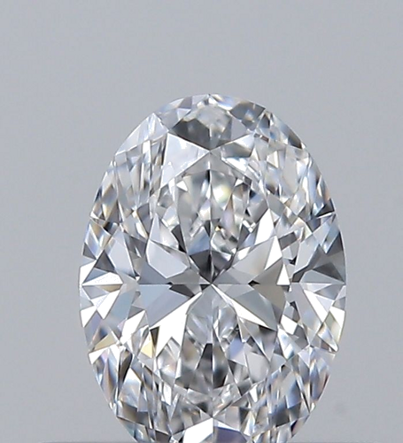 0.33 carat D-VVS2 Natūralus Oval Deimantas (1)
