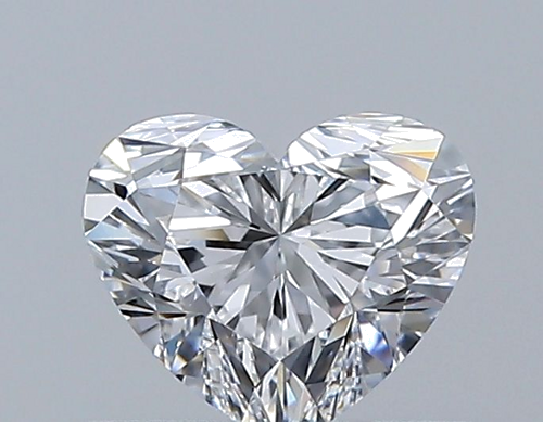 0.5 carat E-VS1 Natūralus Heart Deimantas (1)