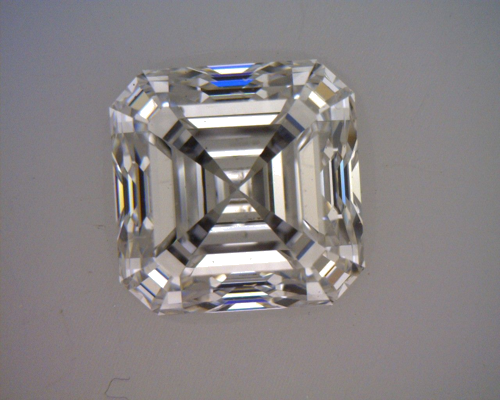 1.5 carat E-SI1 Natūralus Asscher Deimantas (1)
