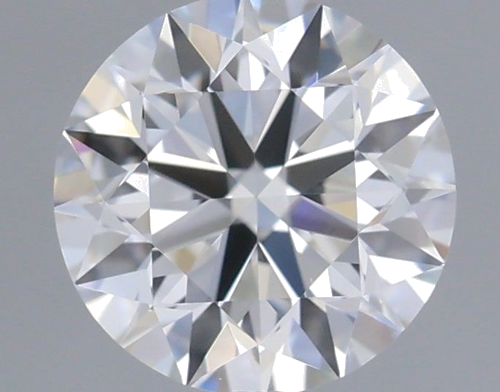 0.37 carat F-VVS1 Excellent cut Natūralus Round Deimantas (1)