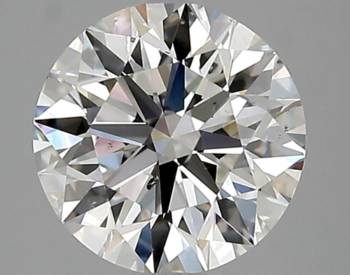 1.52 carat H-SI1 Excellent cut Natūralus Round Deimantas (1)
