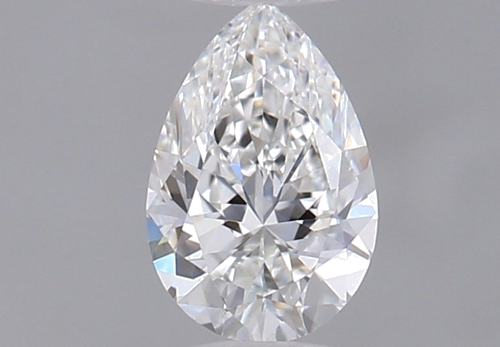 0.3 carat G-VS1 Natūralus Pear Deimantas (1)