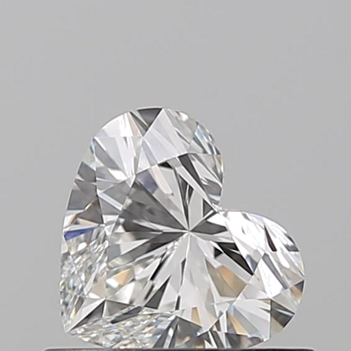 0.51 carat G-VS2 Natūralus Heart Deimantas (1)