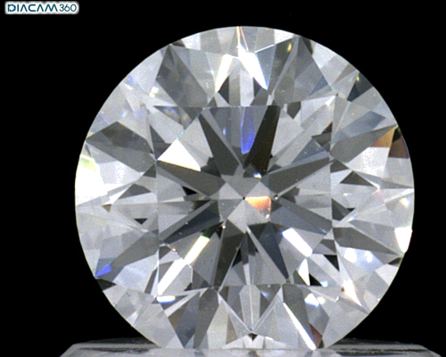 0.67 carat D-VS2 Excellent cut Natūralus Round Deimantas (1)