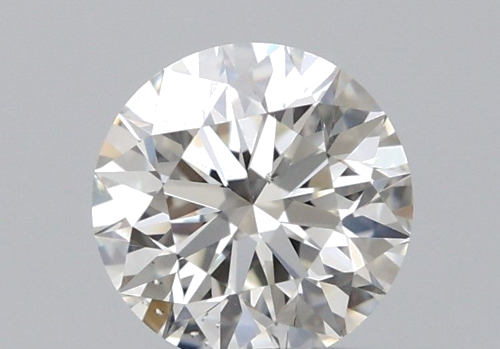 0.45 carat I-SI1 Excellent cut Natūralus Round Deimantas (1)