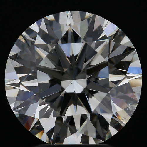3.39 carat H-SI1 Excellent cut Natūralus Round Deimantas (1)