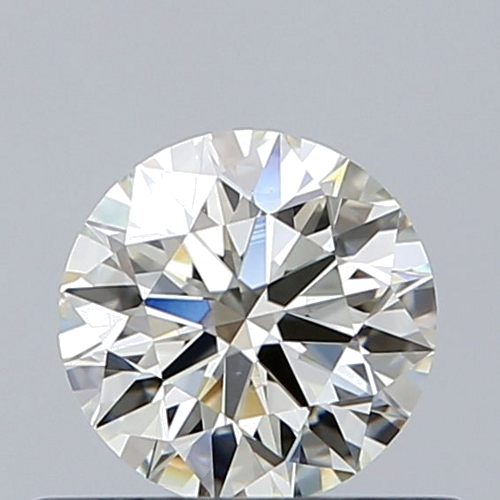 0.52 carat K-VS2 Excellent cut Natūralus Round Deimantas (1)