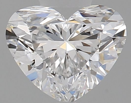 0.34 carat D-VVS2 Natūralus Heart Deimantas (1)