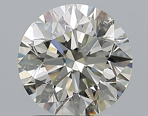 1.7 carat K-SI2 Excellent cut Natūralus Round Deimantas (1)