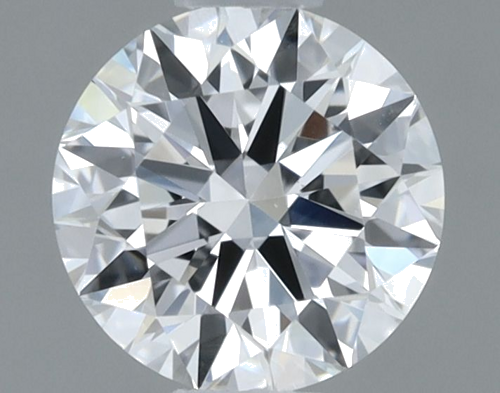 0.5 carat D-VVS2 Excellent cut Natūralus Round Deimantas (1)