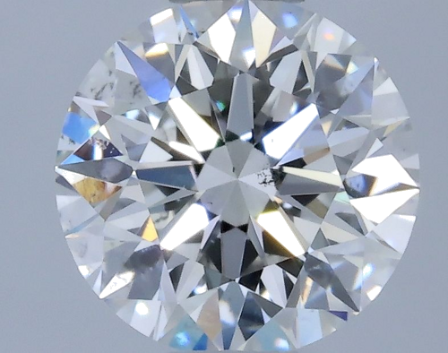 0.6 carat F-SI1 Excellent cut Natūralus Round Deimantas (1)