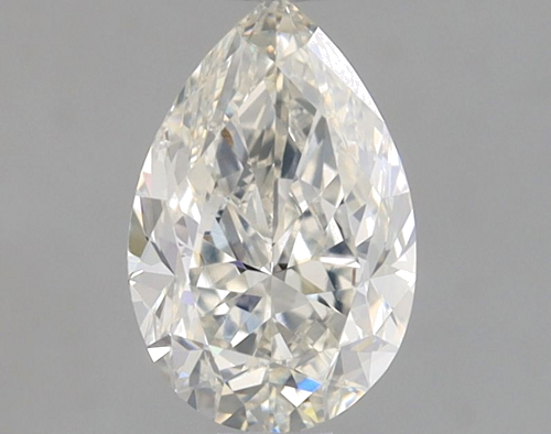 0.9 carat I-VS2 Natūralus Pear Deimantas (1)