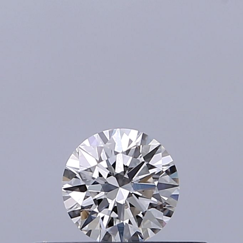 0.22 carat F-VVS1 Excellent cut Natūralus Round Deimantas (1)
