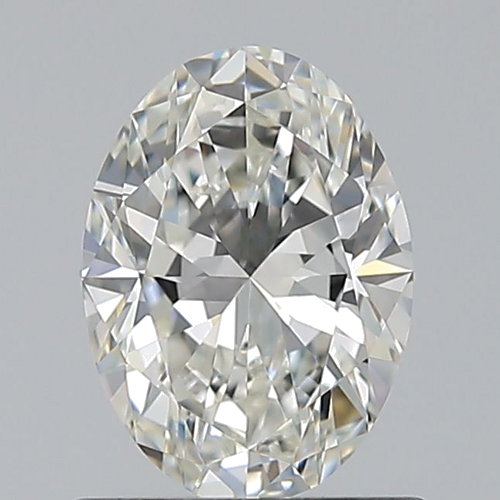 0.7 carat H-VVS1 Natūralus Oval Deimantas (1)