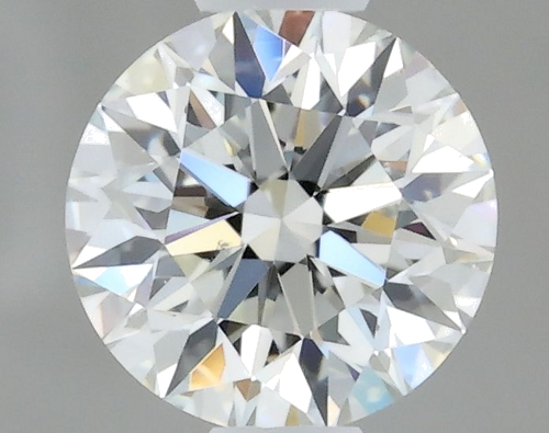 0.42 carat I-SI1 Excellent cut Natūralus Round Deimantas (1)