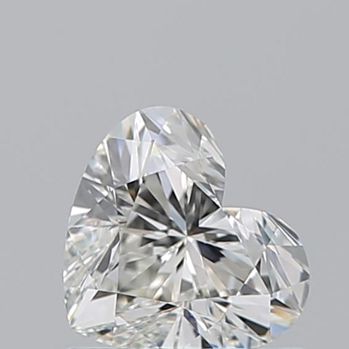 0.71 carat I-VS1 Natūralus Heart Deimantas (1)