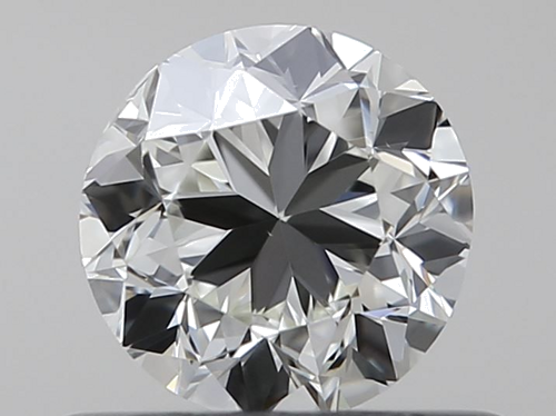 0.5 carat J-VVS2 GD cut Natūralus Round Deimantas (1)
