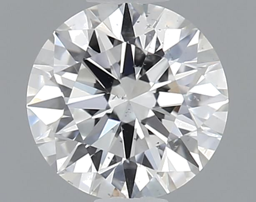 0.4 carat F-SI1 Excellent cut Natūralus Round Deimantas (1)