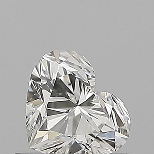 0.51 carat G-VVS2 Natūralus Heart Deimantas (1)